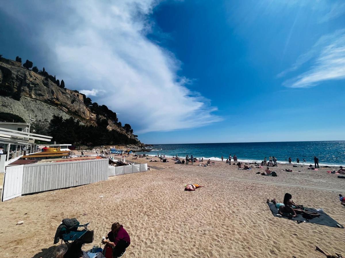 Cassis, Charmant Appart En Face De La Plage. Exteriör bild